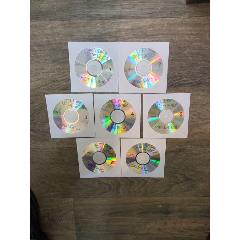 The Elephant And The Dragon Robyn Meredith Audiobook Discs Only